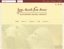 Tablet Screenshot of longagoandfaraway.com